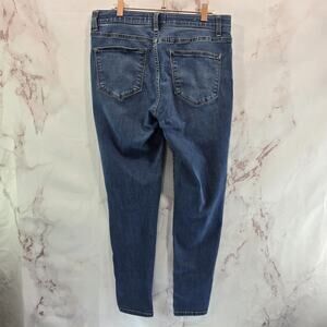 Lularoe Jeans Women 30 Crop Denim High Rise Medium Wash Skinny Stretch Jegging
